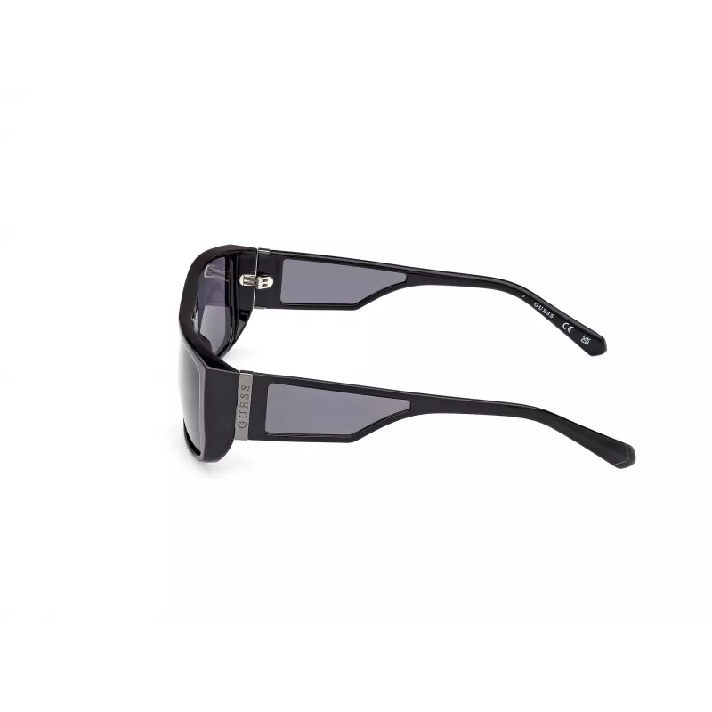 GUESS PÄIKESEPRIILLID GU00136-6001A Unisex Ruudukujuline Raam 60/16/140 mm Must/Hall