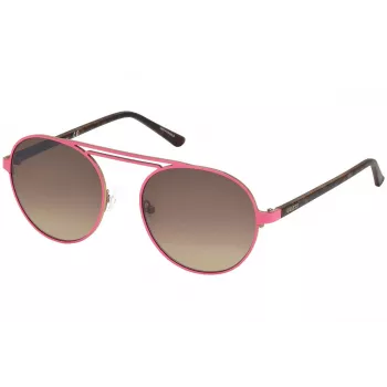 GUESS Unisex GU3028-5573F Päikeseprillid Havana 55/19/140 mm
