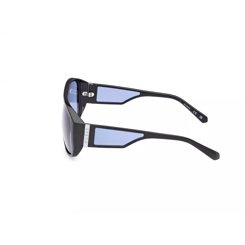 GUESS Unisex Päikeseprillid GU00135-6101V Must Raam Hall Gradient Lääts 61mm
