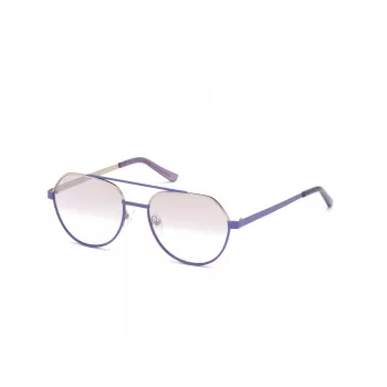 GUESS Unisex Päikeseprillid GU3048-81Z Läikiv Must Raam Hall Gradient Lääts 53mm