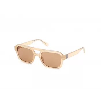 GUESS Unisex Päikeseprillid GU82595357E Havana/Tortoise Raam Pruuni Gradientklaasiga 53/19/145 mm