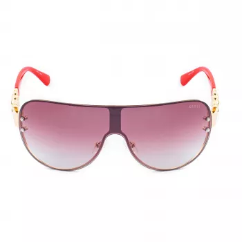 GUESS Naiste Aviator Päikeseprillid GO00037-0032G Kuldne Raam Pruuni Gradientklaasiga 56mm