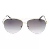 GUESS Women's Butterfly Cat Eye Sunglasses GF6171-32B Shiny Black Smoke Gradient 60 mm