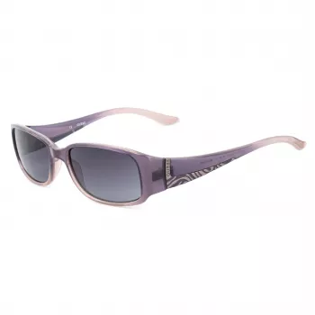 GUESS Naiste Kassiprilli Päikeseprillid GU7121PUCLR35 Lilla Läbipaistev Atsetaat 53mm