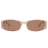 GUESS Women's Cat Eye Sunglasses GU7259-55N33 Brown Havana