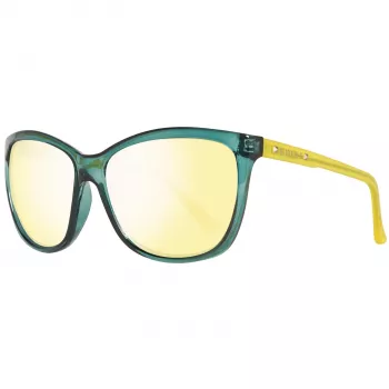 GUESS Women's Cat Eye Sunglasses GU7308-60S18 Brown Havana