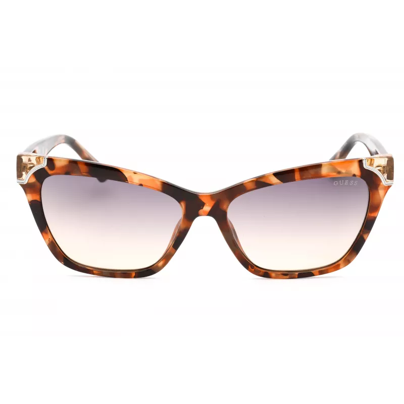 GUESS Women's Cat Eye Sunglasses GU7840-56B - Brown Gradient