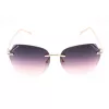GUESS naiste GF0384-28T pruunid kilpkonnamustriga liblikpäikeseprillid, pruunid gradient-läätsed, 61mm