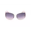 GUESS Women's Oversized Square Sunglasses GO00034-6528B Havana/Brown Tortoise
