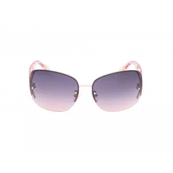 GUESS Women's Oversized Square Sunglasses GO00034-6528B Havana/Brown Tortoise