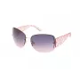 GUESS Women's Oversized Square Sunglasses GO00034-6528B Havana/Brown Tortoise