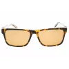 GUESS Naiste ristkülikukujulised atsetaatpäikeseprillid GU00074-53E Havana Brown Gradient 55mm