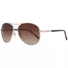 Guess Women's Sunglasses GF0295-33F Brown Havana Butterfly 60mm