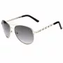 Guess Naiste Päikeseprillid GF0408-6132B Havana Ruudukujuline Raam Pruuni Gradientklaasiga 61mm