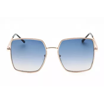 Guess naiste päikeseprillid GF0419-28W Havana atsetaatraam pruuni gradiendi läätsedega 58mm