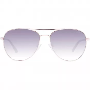 GUESS Naiste Päikeseprillid GF6143-28B Pruun Havana Liblikakujulise Raamiga 59mm