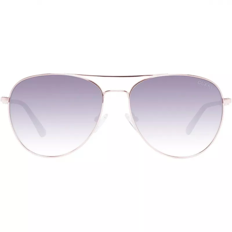 GUESS Naiste Päikeseprillid GF6143-28B Pruun Havana Liblikakujulise Raamiga 59mm