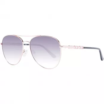 GUESS Naiste Päikeseprillid GF6143-28B Pruun Havana Liblikakujulise Raamiga 59mm