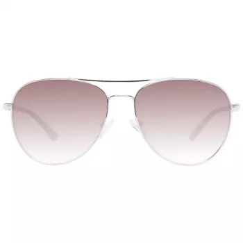 GUESS Naiste Päikeseprillid GF6143-32F Havana Liblikaraamiga Pruuni Gradientklaasiga 59mm