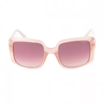 GUESS naiste päikeseprillid GU00097-5357F ruudukujulised läikiv must gradient suitsune 53mm