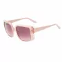 GUESS naiste päikeseprillid GU00097-5357F ruudukujulised läikiv must gradient suitsune 53mm