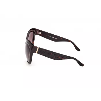 GUESS Naiste Päikeseprillid GU00130-6152F - Läikiv Must Raam, Gradient Suitsu Lääts