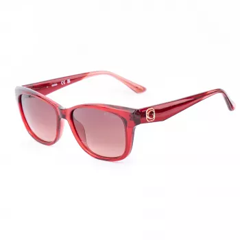GUESS Naiste Päikeseprillid GU00145-5466F - Atsetaatraam, UV400 kaitse, 54 mm lääts