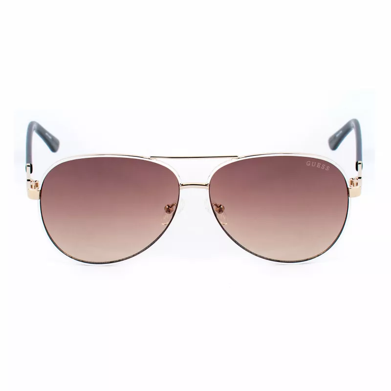 GUESS Naiste Päikeseprillid GU00173-6021F Läikiv Must Suitsugradient 60mm