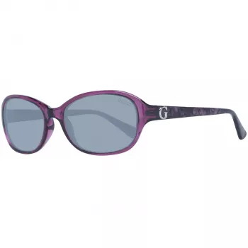 GUESS Naiste Päikeseprillid GU7356PUR-357 Läikiv Violetne Liblikas/Kassisilm 57mm