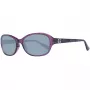 GUESS Naiste Päikeseprillid GU7356PUR-357 Läikiv Violetne Liblikas/Kassisilm 57mm