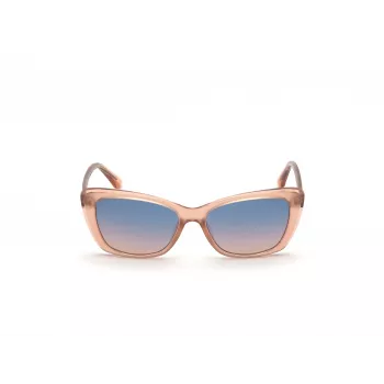 GUESS Naiste Päikeseprillid GU7774-5574W Pruun Havana Ruudukujuline Raam 55mm