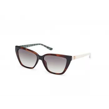 GUESS Naiste Päikeseprillid GU7919-5852P - Ruudukujuline raam, polariseeritud suitsuklaasid, 58 mm