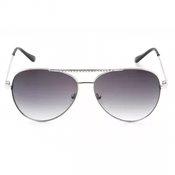 GUESS Naiste Päikeseprillid GF0399-01B Must Plastikraam Hall Polükarbonaat Lääts 62mm