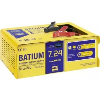 GYS BATIUM 7-24 6/12/24V intelligentne akulaadija 15-130Ah, 11/3-7A, 210W 024502