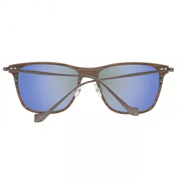 Hackett London HSB86311255 Meeste Päikeseprillid - Läikiv Must Raam, Hall Lääts, 55mm