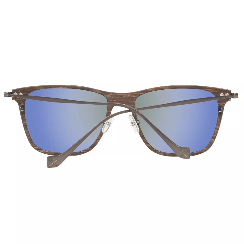 Hackett London HSB86311255 Meeste Päikeseprillid - Läikiv Must Raam, Hall Lääts, 55mm