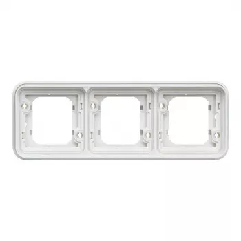Hager WNA401B Berker W.1 1-kohaline süvistatav raam, IP55, polaarlumivalge