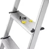 HAILO L60 StandardLine Alumiiniumist Astmetrepp, 6 astet, 150 kg, EN 131
