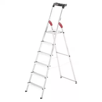 HAILO L60 StandardLine Alumiiniumist Astmetrepp, 6 astet, 150 kg, EN 131