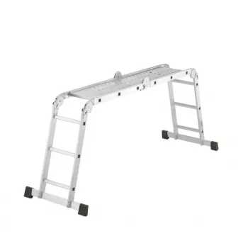HAILO M60 universaalne redel alumiinium 4x3 astmega mitmeotstarbeline liigendredel