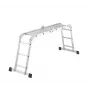 HAILO M60 universaalne redel alumiinium 4x3 astmega mitmeotstarbeline liigendredel
