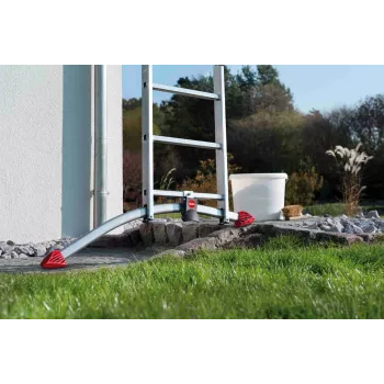 HAILO ProfiLOT Kombineeritud Redel S100, Alumiinium, 3x12 Astet, 150 kg, EN 131 Professionaalne