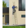 Hailo S100 ProfiLOT Kombineeritud Redel, Alumiinium, 2x6+1x5 Pulka, 3-osaline, Max Koormus 150 kg