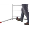 Hailo S100 ProfiLOT Kombineeritud Redel, Alumiinium, 2x6+1x5 Pulka, 3-osaline, Max Koormus 150 kg