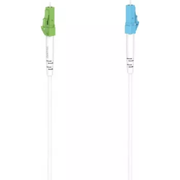 Hama 00200742 ühemoodiline OS2 fiiberoptiline kaabel, LC/APC - LC/UPC, 3 m, valge