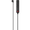 Hama 00223151 nutikas pikendus, 3 vahelduvvoolu pistikupesa, 1,4 m kaabel, 3680 W, Wi-Fi, Alexa ja Google Home, valge