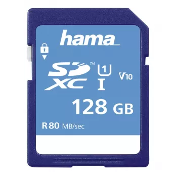 Hama 128 GB SDXC UHS-I Class 10 mälukaart 00213111