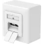 Hama CAT-6a võrgu pesa, 2-porti RJ45, 10 Gbit/s, varjestatud, pealispinna/varjatud paigaldus, valge 00200774