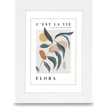 Hama Flora plastikraam, valge, 20 x 30 cm 00193321