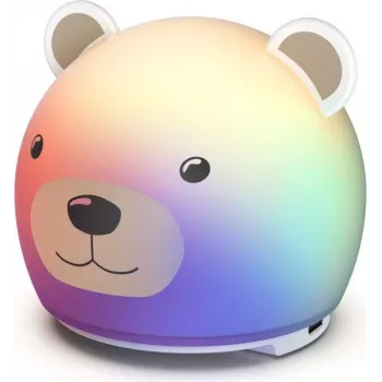 Hama LED laste öölamp taimeriga, reguleeritava heledusega, laetav, RGB, dinosaurusekujuline 00223499